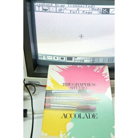 Amiga Graphics Software Studio Accolade Manual Disk 1987 Commodore Works - Picture 3 of 6